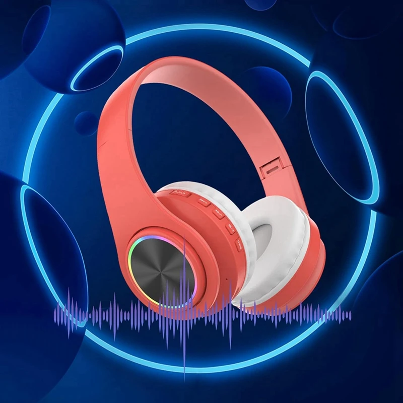 หูฟังสเตอริโอพับได้สำหรับสำนักงานบ้านอัจฉริยะชุดหูฟังบลูทูธไร้สายใหม่