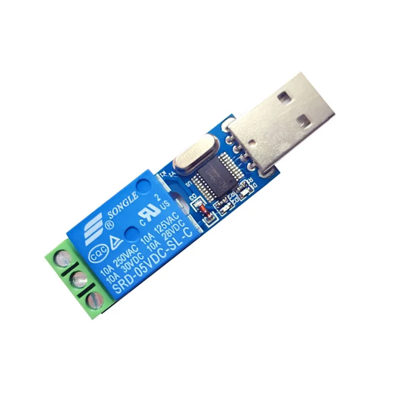 USB Relay Module CH340 USB Intelligent Control Switch 10A 250VAC 30VDC Over-Currentelay LCUS-1/LCUS-2 /LCUS-4/LCUS-8 Smart Home