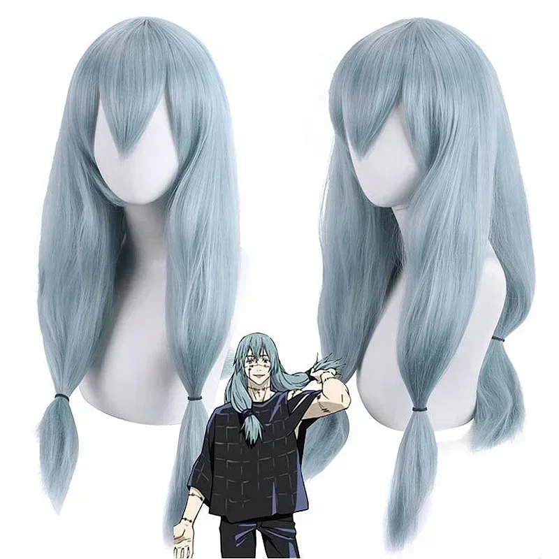 Anime Jujutsu Kaisen Gojo Satoru Mahito Inumaki Toge Zenin Maki Yuuta Okkotsu Fushiguro Touji Kugisaki Nobara Cosplay Wig Party