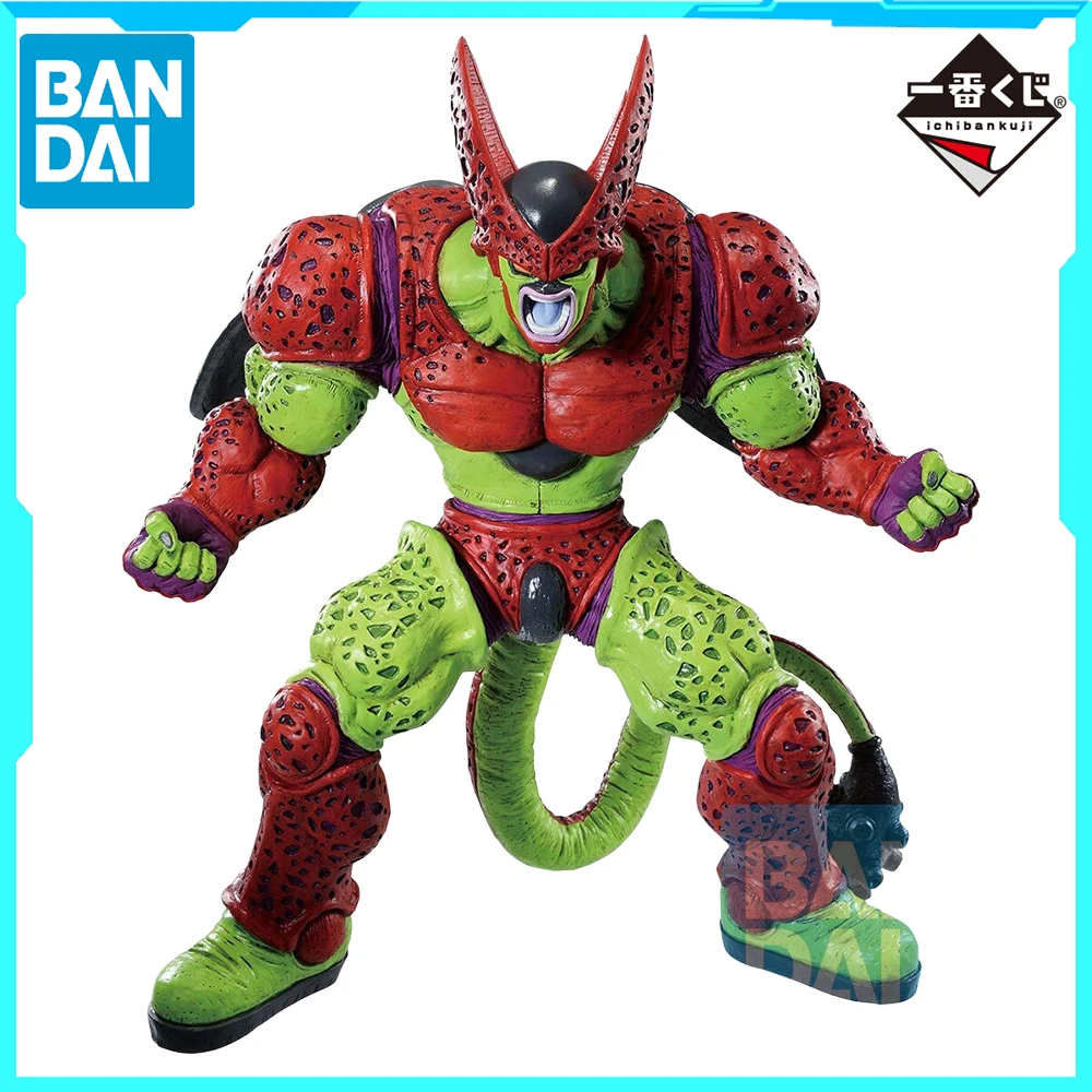 100% Original en Stock Bandai Spirits Ichiban Kuji Dragon Ball Superhéroe Cell Max Anime figura colección de figuras de acción
