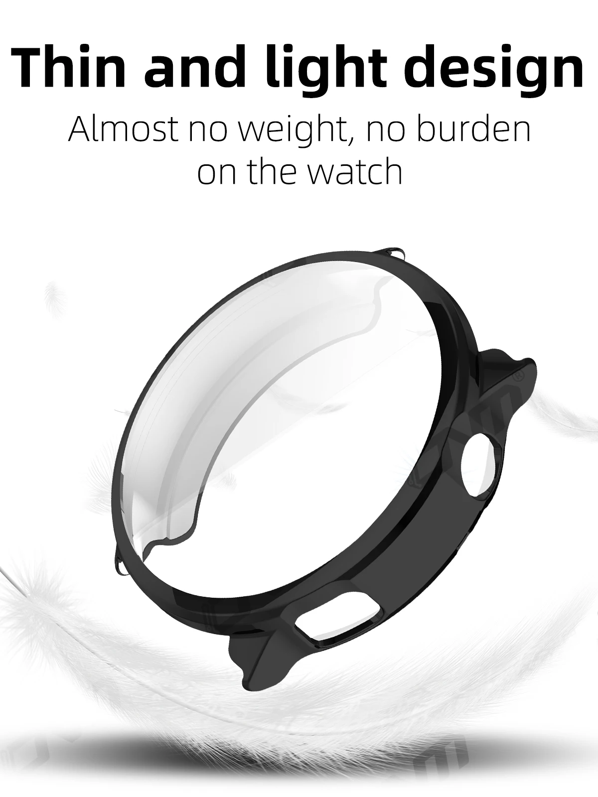 Hülle für Garmin Venu 4 41 mm 45 mm Displayschutzfolie, weiches TPU, rundum schützende Stoßstangenabdeckung für Garmin Venu4-Zubehör – Detail 3