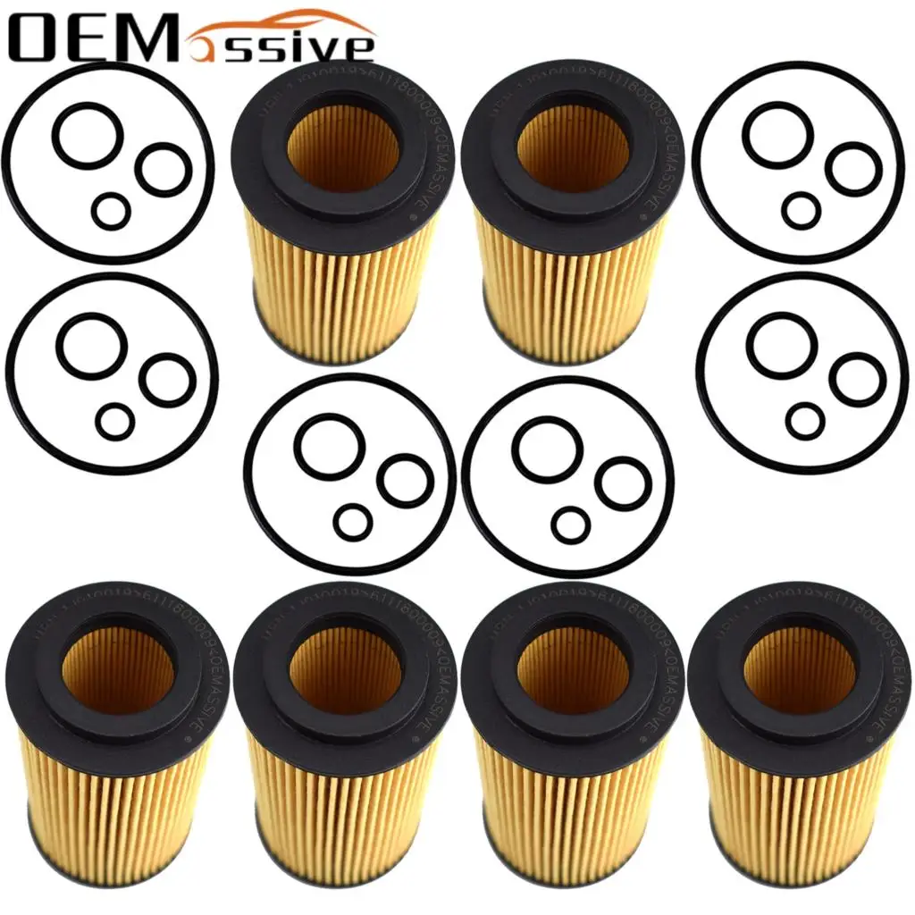 6x Car Oil Filter For Benz CLC 200 CDi, CLC 220 CDi, 2148cc Sprinter 3.5-t V-Class V 200 CDi, V 220 CDi, 2151cc Diesel Engine