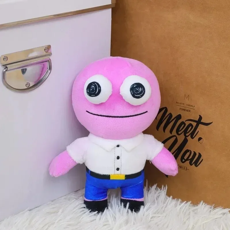 

New/Smiling Friends Plush Toy Mr frog Soft Stuffed Toy Kawaii Home Decoration Doll Smiling Friends Gifts Toy for Kids