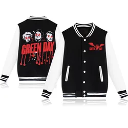 Green Day savors Dookie uniforme da Baseball felpe con cappuccio Green Day felpa con cappuccio Pullover