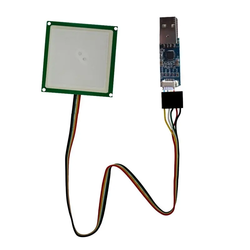 

【Горячая распродажа!】Модуль считывания RFID YRM100 TTL UHF со встроенной антенной RFID 60X70 мм Интерфейс ESP32