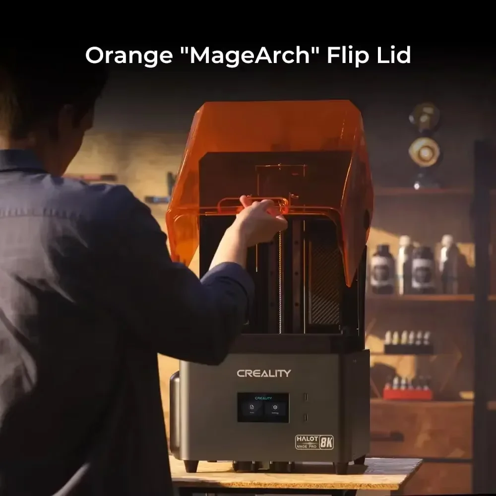 Creality HALOT MAGE Pro Resin 8K 3D Printer with Smart Resin Pump