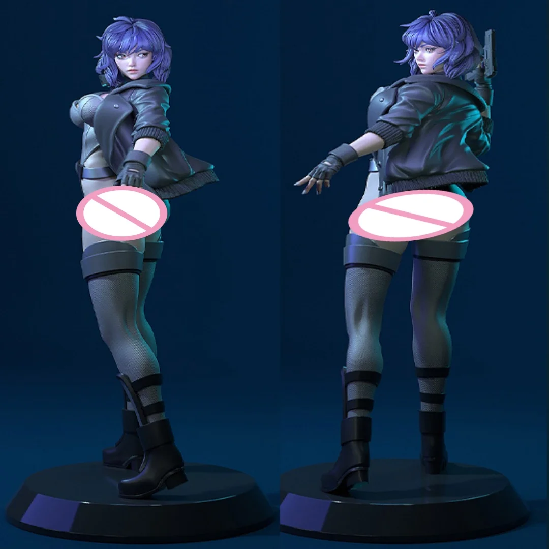 Figurine en résine Fatal Girl Nsfw, bricolage, échelle 1/24, 75mm, Kit de modèle en résine, jouet de Sculpture non assemblé et non peint