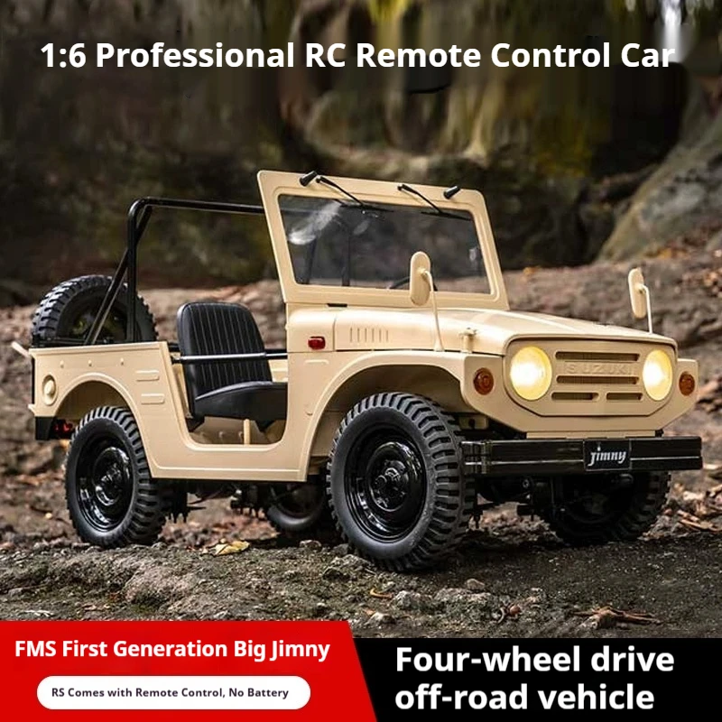 

Fms Первое поколение 1:6 Jimny Professional Rc 2,4g Пульт дистанционного управления Моделирование полного привода Jimny Модель внедорожника Jimny