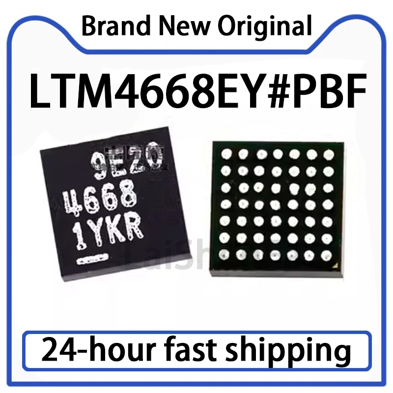 1PCS LTM4668EY LTM4668EY # PBF Siebdruck 4668 BGA-49 Neues Original Power Module Spannungsregler Chip IC