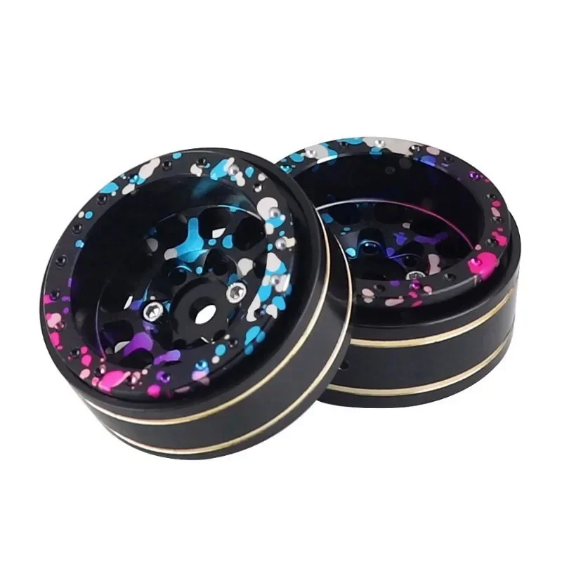 1,1-Zoll-Messing-Gewichtsräder für 1/18 1/24 TRX4M SCX24 AX24 FMS FCX24 RC-Autos – Hochleistungs-Upgrade für eine bessere Stabilität