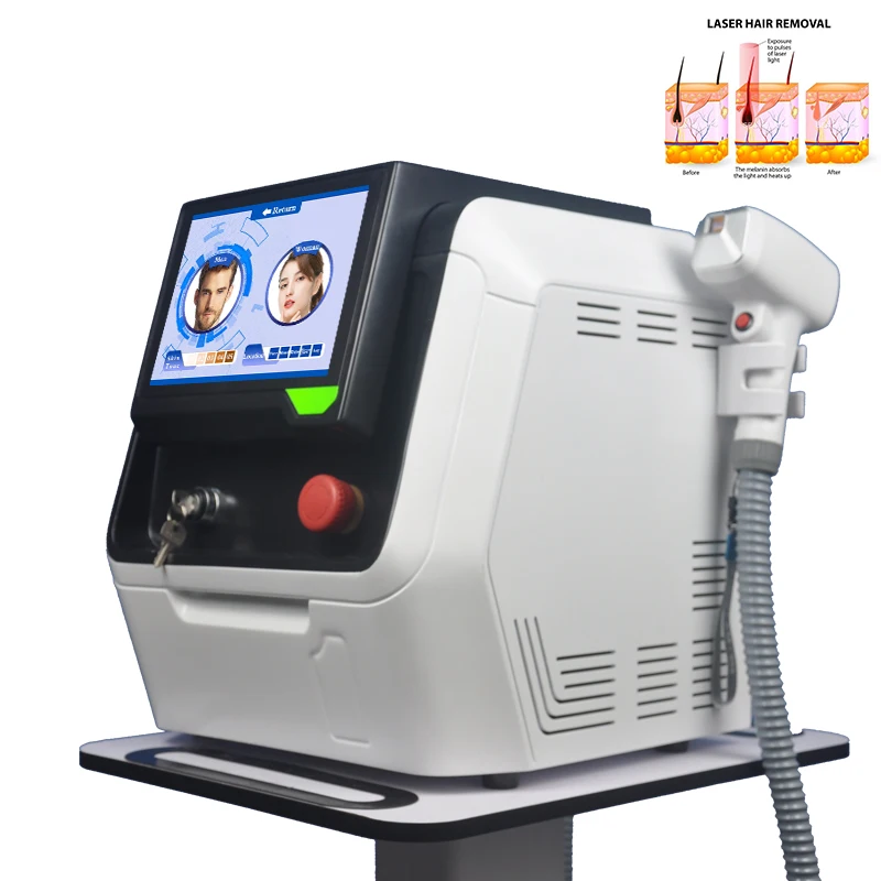 2023 Unique Shell Hair Removal 808nm Diode Laser Hair Removal Machine With Skin Rejuvenation Laser permanent hair removal