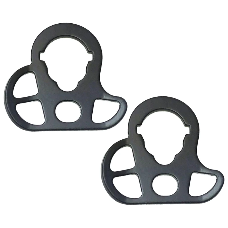 Airsofts Tactic End Plate Round Loop Sling Adapter Hand Mount Sling Swivels Militaries Paintballs Hunting Handguns Part