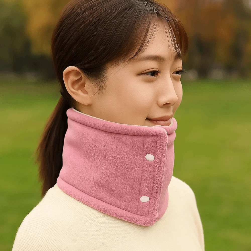 قناع الوجه القطبية الصوف الشتاء وشاح محبوك بلون يندبروف الصوف الخمار الوجهين الجراب الدافئة الرقبة أدفأ الدراجات