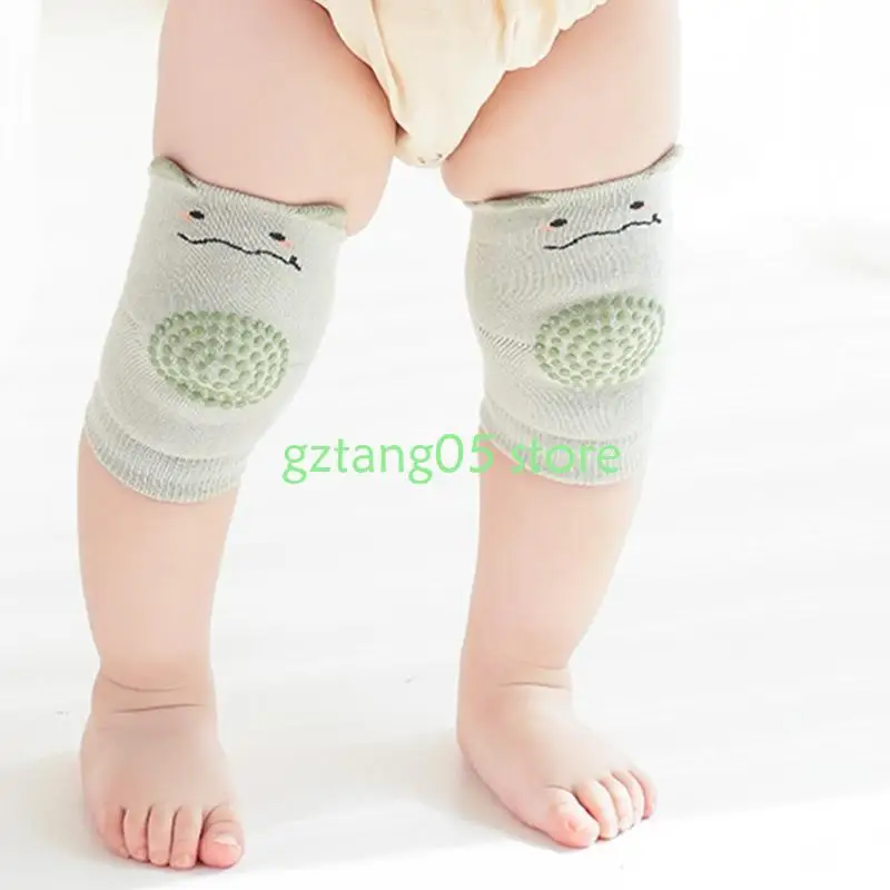 57EE1ペアベビーニーパッドキッズセーフティクロール膝クッション1〜3年