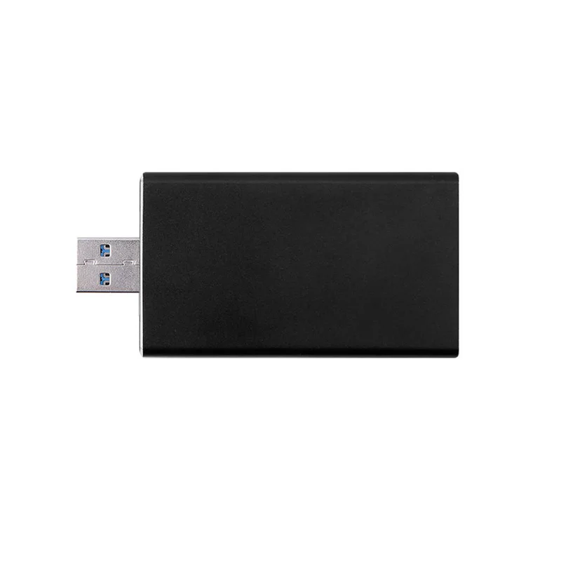 USB to mSATA SSD Hard Disk Box Converter Adapter Enclosure External for Case Dropship