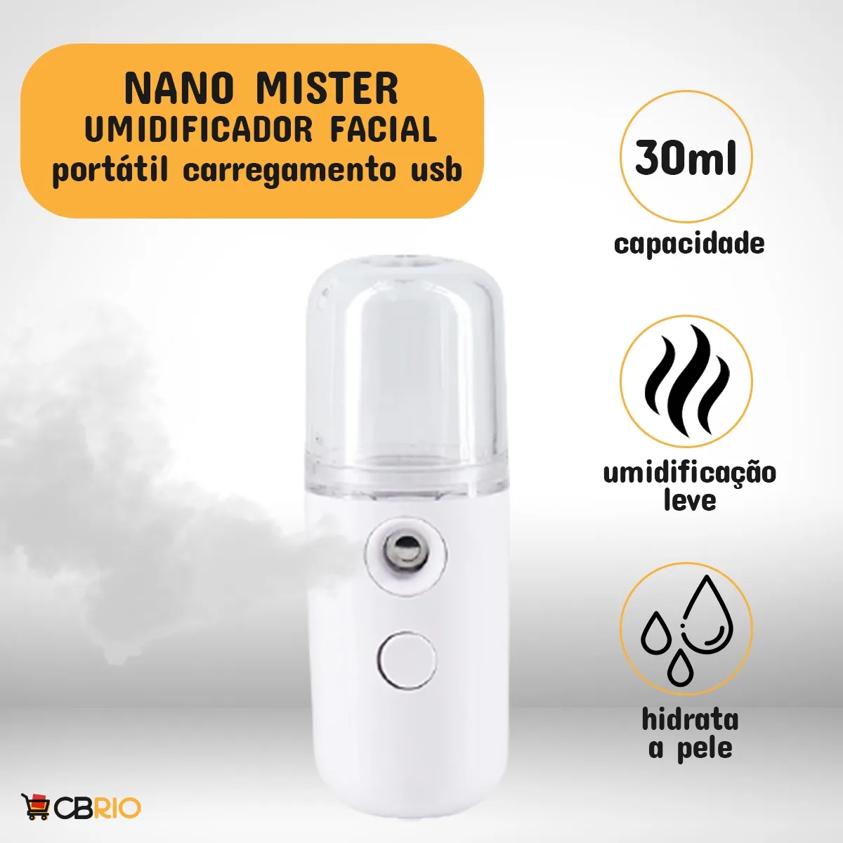 Nano Mister Vaporizer Elongation Eyelash Extension Usb