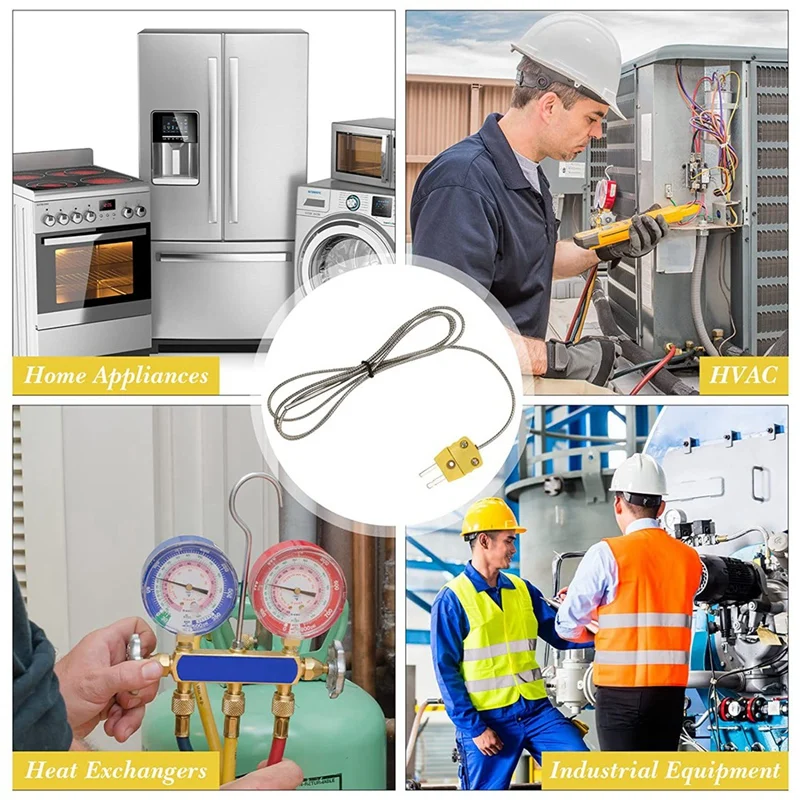 TL1004 Thermocouple Sensor For K Type Probe Thermocouple Sensor And Meter In Temperature Range From 0 To 500 °C