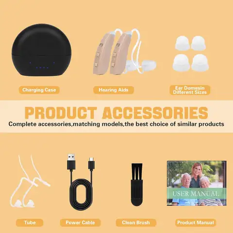 8 best sales रिचार्जेबल श्रवण यंत्र - №4
