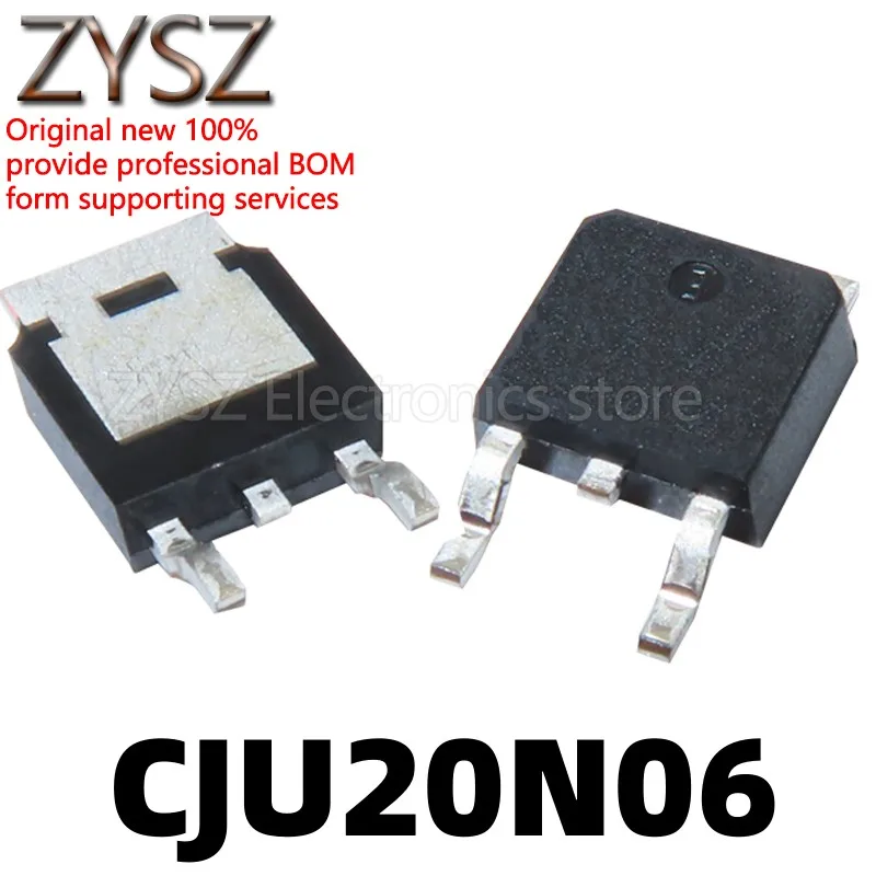 5PCS CJU20N06 20N06 N-channel MOS FET 60V 20A chip TO-252