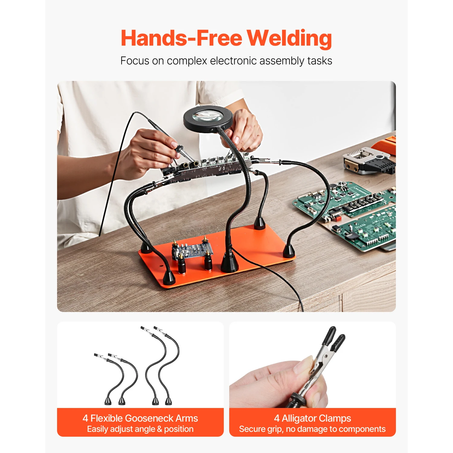 SucceBuy Magnetic Helping Hand - огляд і ціна Electronics Repair Hobby