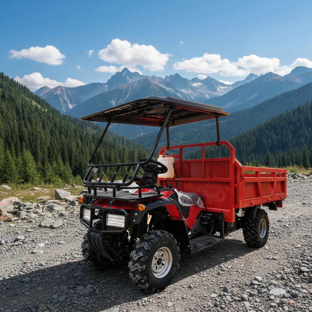 New Four-wheel Off-road Agricultural Transport Vehicle 4wd All-terrain Continuous Variable Transmission Mountain Vehicle