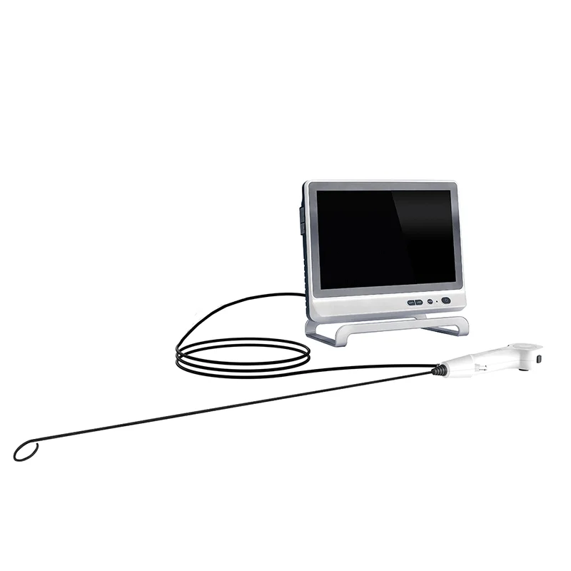 Cystoscope disposable digital flexible ureteroscopy endoscope system with touch screen