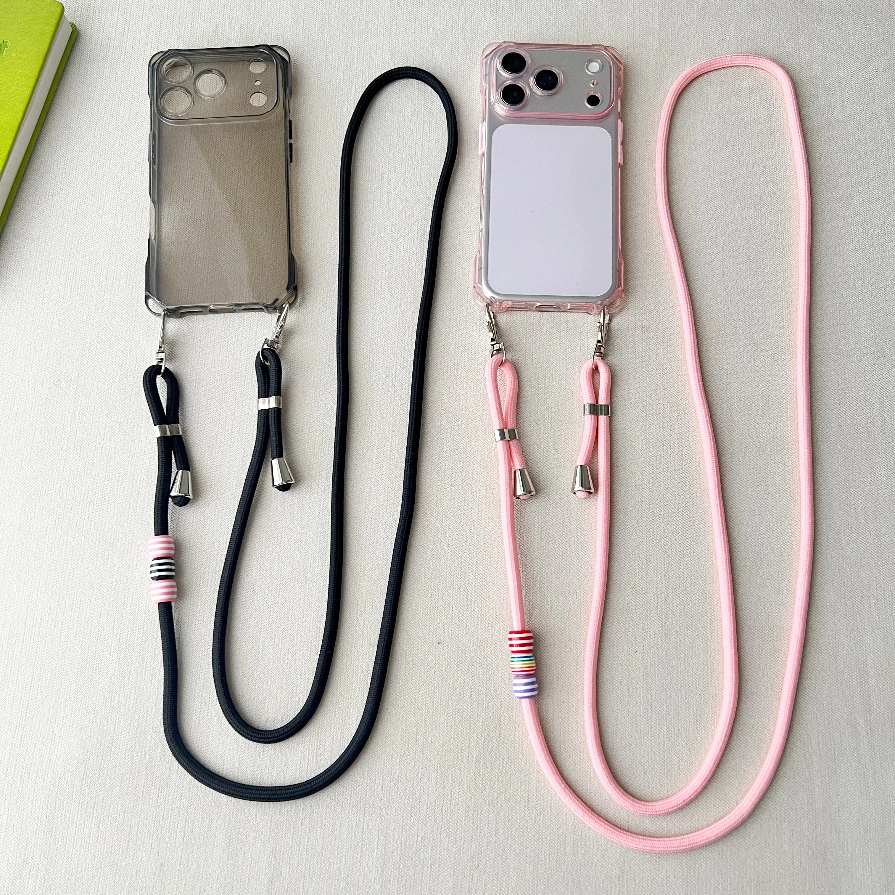 Verstellbare Lanyard-Handyhülle – geeignet für iPhone 17 Pro Max-Gurt, Air Cross-Body Long Strap, 17 Pro-Schutzhülle, Charm
