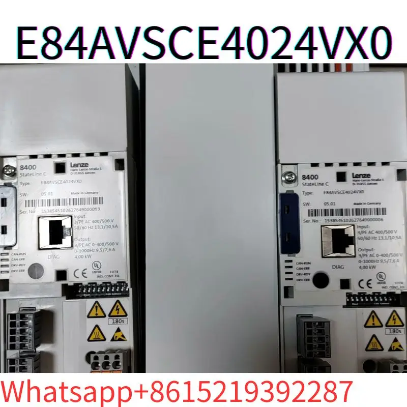 second-hand Frequency converter E84AVSCE4024VX0 tested ok