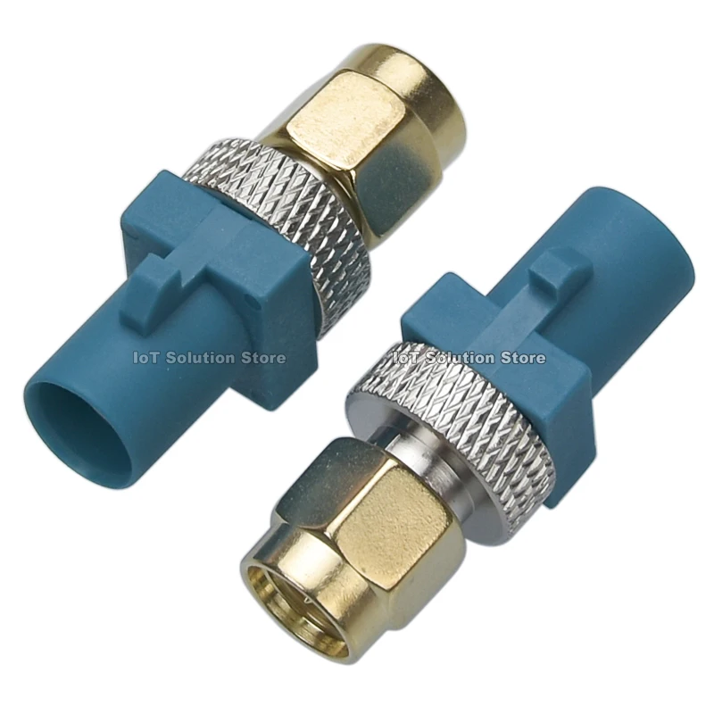 Adaptador convertidor Coaxial SMA macho a fakra-z RF, conector SMB Fakra Z, tipo General, 50 Ohm