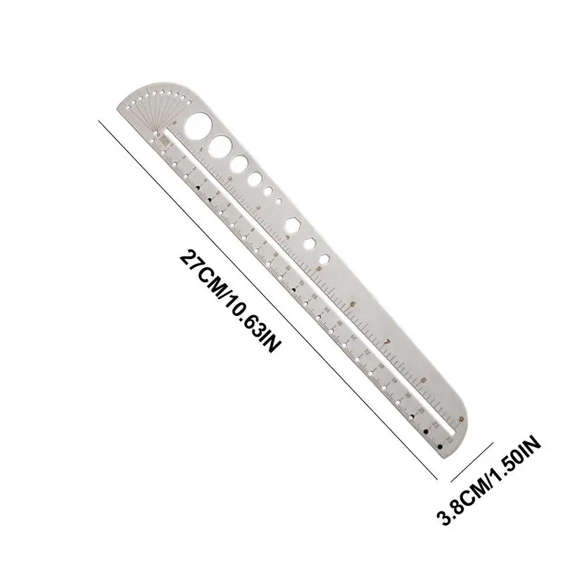 Architect Scale Ruler Stainless Steel Scale Ruler Metal Ruler Scale Ruler Multifunctional Drafting Tools & Kits For Architects