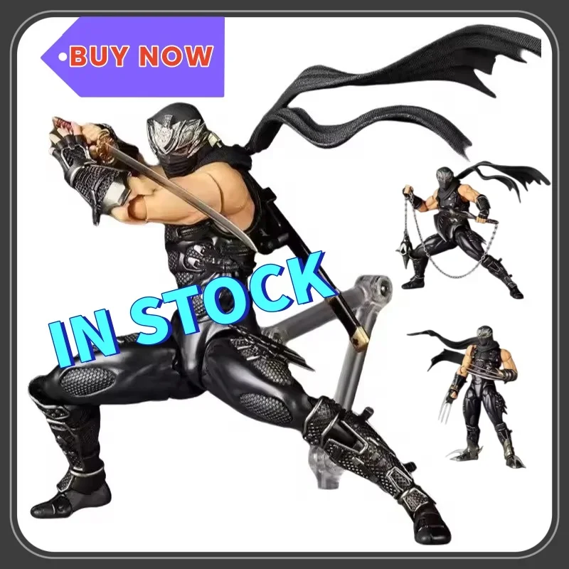 ألعاب مجسمة متحركة جديدة لعام 2026 من KAIYODO Ninja Gaiden RYU HAYABUSA ألعاب مجمعة من Revoltech مذهلة YAMAGUCHI #1