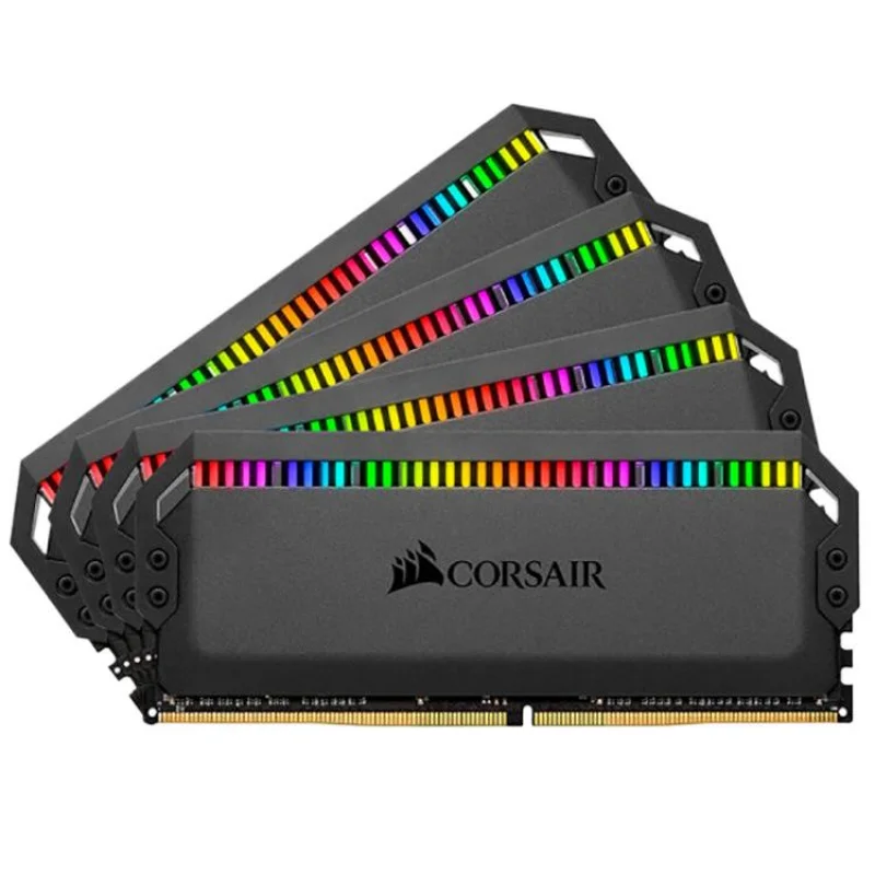 CORSAIR Dominator Platinum CMT 64GB (16GB*4) DDR4 3000 RGB Light Strip Memory