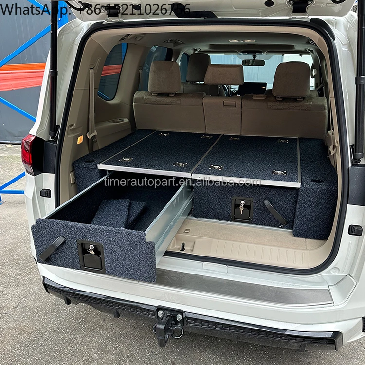 Outdoor Camping Ute - 4x4 LKW-Bett-Werkzeugkasten, Ute-Tablett, Schubladensystem, hintere Aufbewahrung,