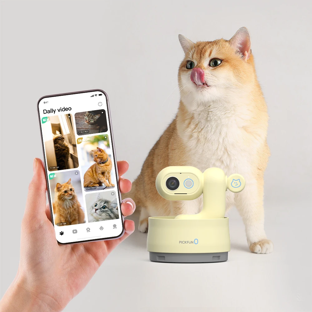 

HD Digital Wi-Fi Pet Training Webcam Auto Focus Front & Rear Portable with Local Stock for Cat & Dog Livestream Training in US