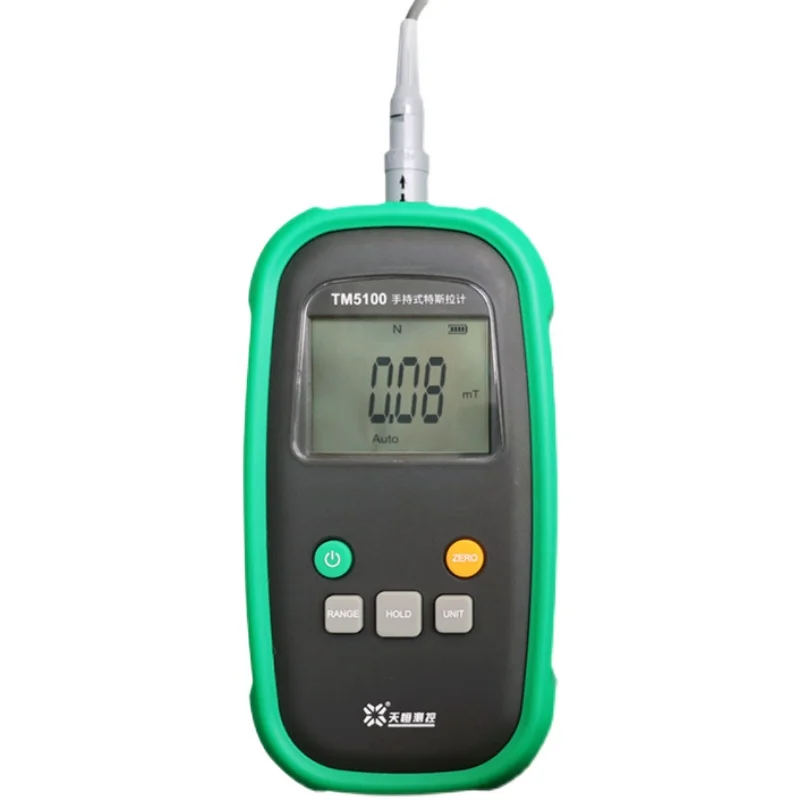 

TM5100 Handheld Tesla Gauge Gauss Magnetic Tester Magnetic Field Intensity Detection Magnet