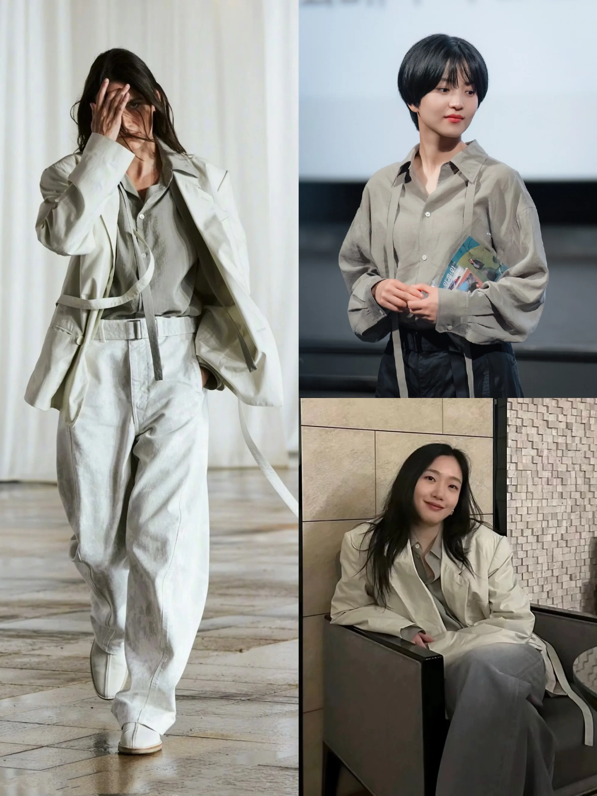 

Рубашка-поло Model Sister из шелка, унисекс, художественный прямой крой, с длинным рукавом, дышащая, приятная для кожи, производство Китай