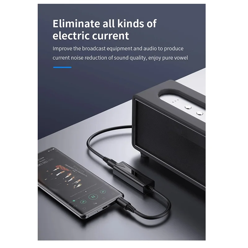 【НОВИНКА】3,5 мм аудиоизолятор питания заземления, устройство устранения помех, акустический изолятор тока, динамик, автомобильная аудиоизоляция