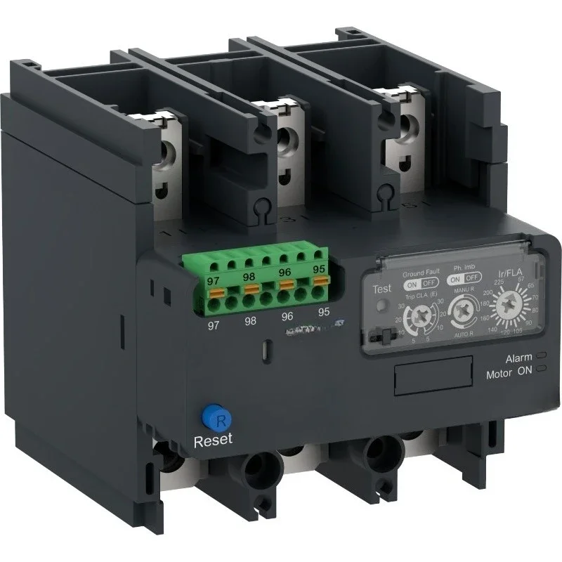 Electronic Thermal Overload Relay, 125-500 A, Class 5E-30E, Push-in Control Connection LR9G500C