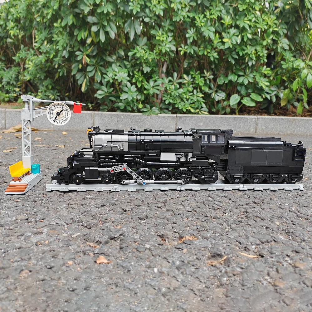 1186Pcs MOC City Technology Train Steam Transportation Vehicle Model Toys Building Blocks Bricks Birthday Gifts Kid Children DIY