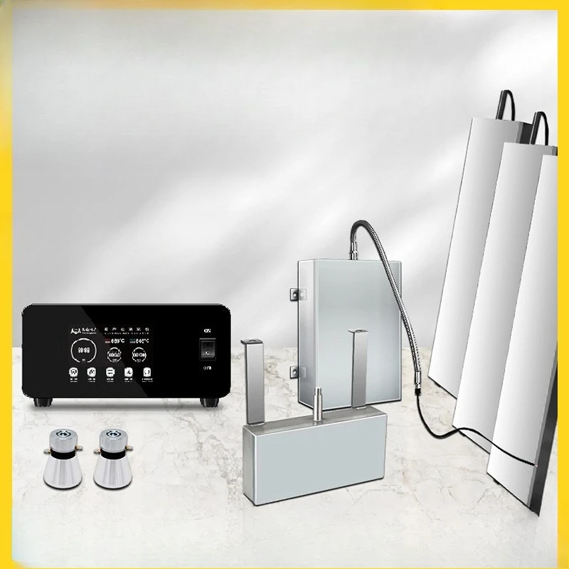 Input type ultrasonic vibration plate electroplating pretreatment hardware cleaning equipment type ultrasonic vibration