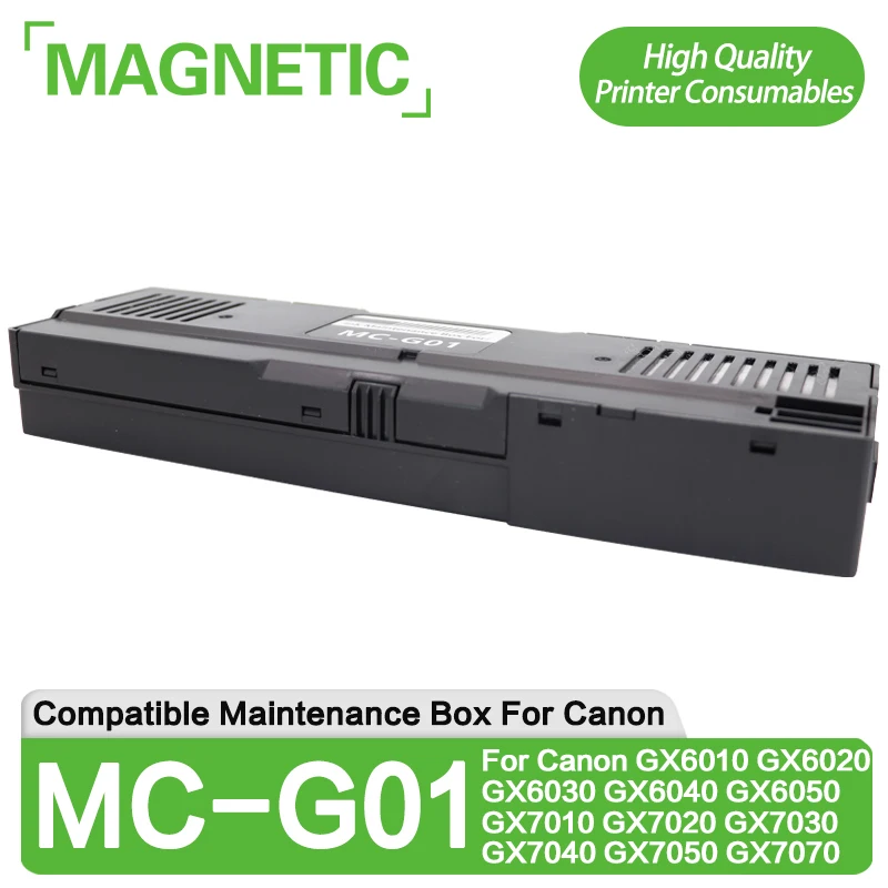 

MC-G01 G01 Maintenance Box For Canon GX6010 GX6020 GX6030 GX6040 GX6050 GX6080 GX7010 GX7020 GX7030 GX7040 GX7050 GX7070 GX7055