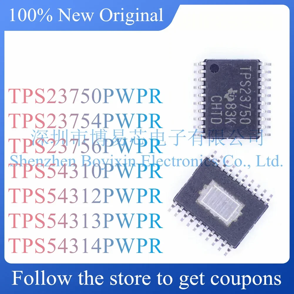 

NEW TPS23750PWPR TPS23754PWPR TPS23756PWPR TPS54310PWPR TPS54312PWPR TPS54313PWPR TPS54314PWPR