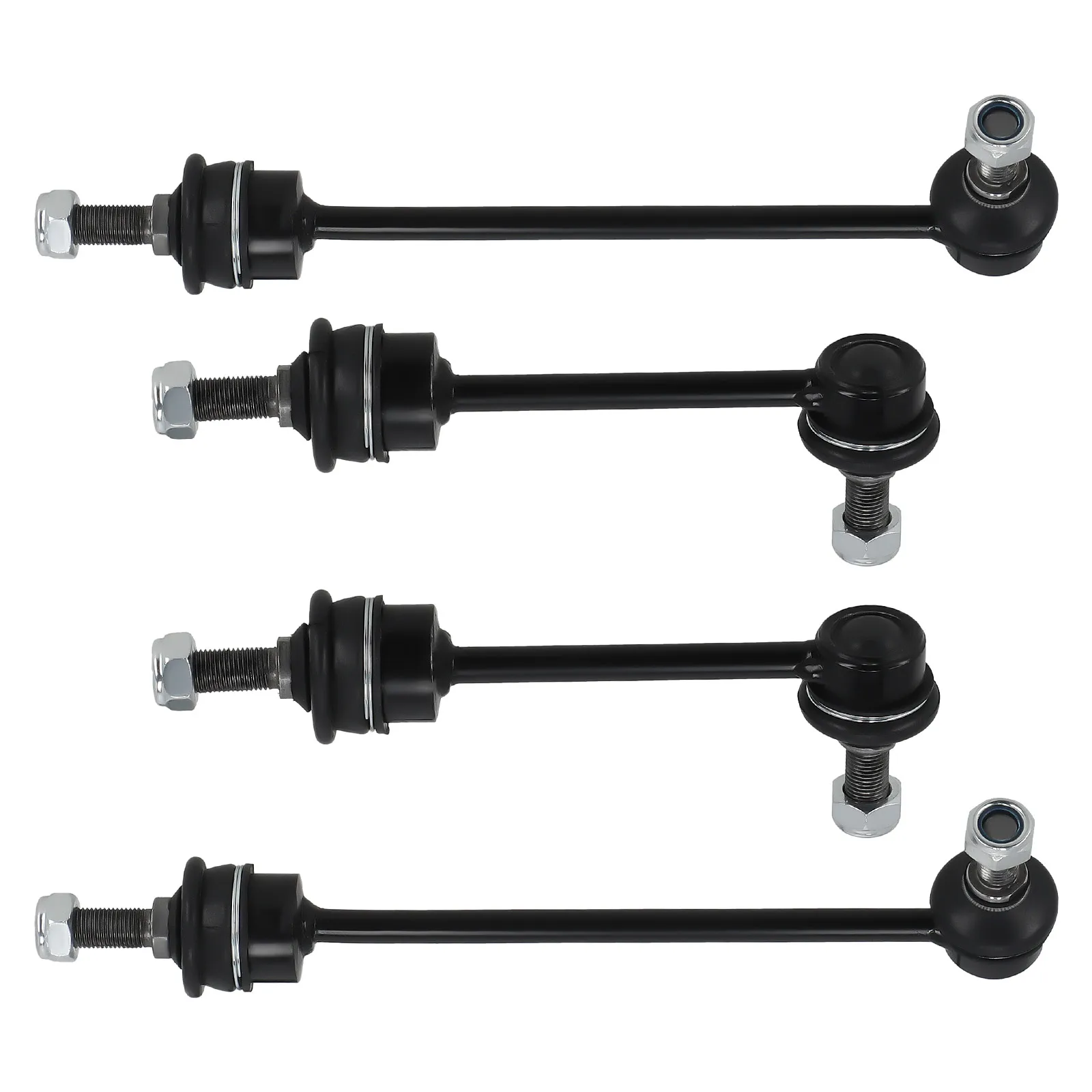 4x Front Rear Sway Bar Drop Link Kit For Land Rover Discovery 2 98-04 Td5 V8