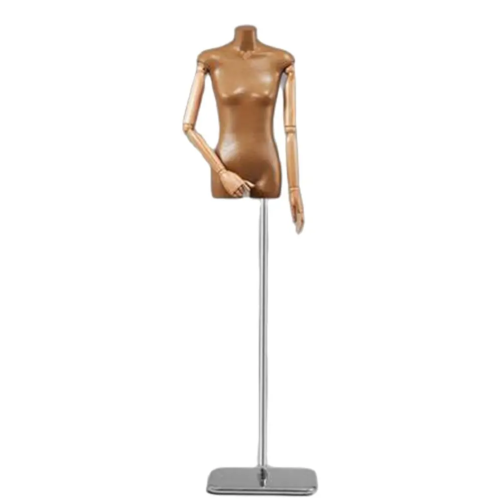 

Brown Full Female Cloth Mannequins, Sewing Body Kraft Paper, Model Props, Women Shop, Flat Chest Display, D147, 2023