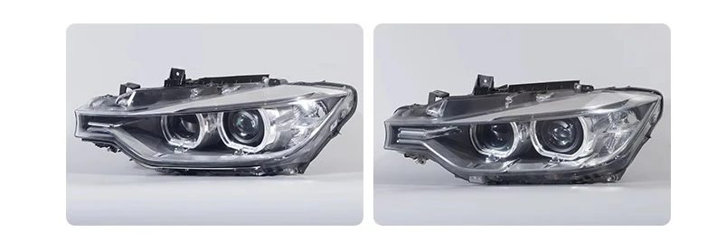 Yellow Daylight Angel Eyes DRL For BMW 3 Series 2013-2015 Xenon Headlight F30 F31 F35 320i 328i 335i 63117398766 7398766