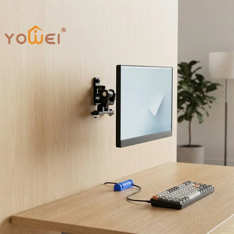 Latest Wall Mount Monitor Bracket Button Box VESA Mount 100 Mm 75mm 50mm 2 Axis Adjustable Button Box Mounting Sim Rig Upgrade