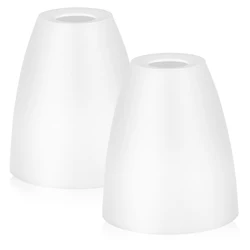 2-częściowy plastikowy abażur w beczce Mini żyrandol Vintage Lampy stołowe abażury dla małych