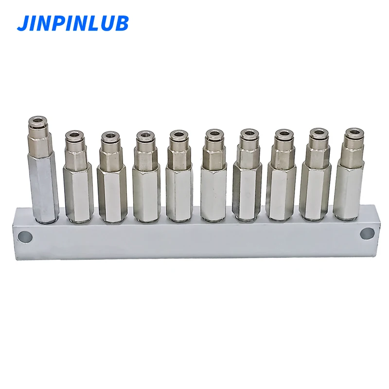 JINPINLUB MUK-10 صمام فاصل موزع موضع الموزع لنظام دائرة الشحوم الحجمي #4
