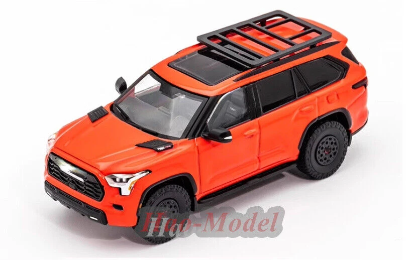 GCD 1:64 For Toyota Sequoia XK80 TRD Pro Alloy Diecast Model Car Toys Boys Birthday Gifts Hobby Display Collection Ornaments