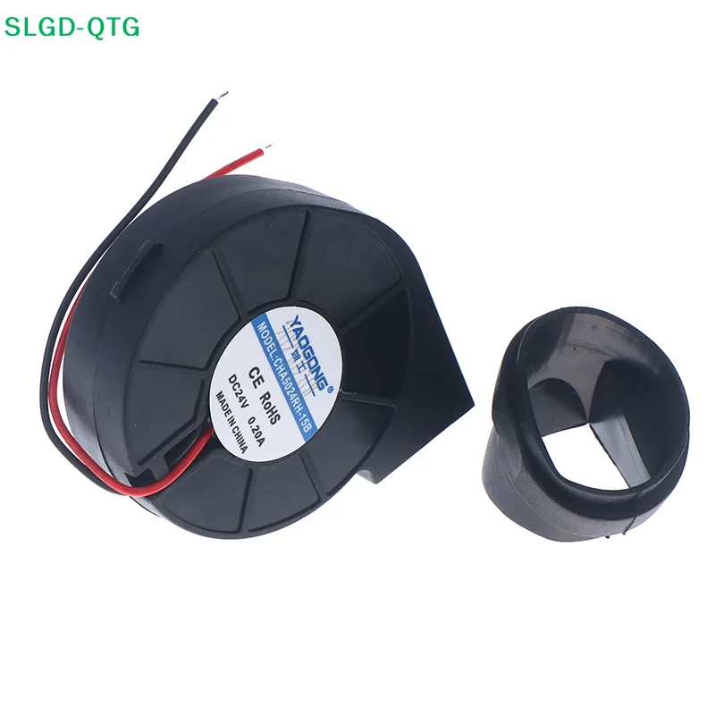 ¡Oferta! Ventilador de turbina de aire caliente universal 8586 858 898D, soplador sin escobillas de 24 V con funda de goma fija